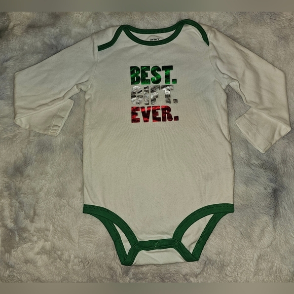 Carter's Baby Best Gift Ever Onesie 24 Months - Picture 2 of 2